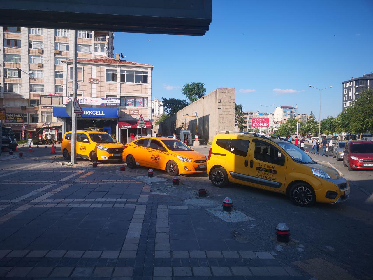 Ateş Taksi geniş açı taksi hattı
